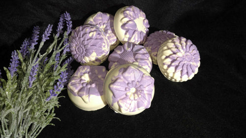 Floral Lavender Soap Rounds (price per bar)